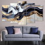 Wallity Cuadro Decorativo MDF 5 Piezas 100 x 60 cm Multicolor